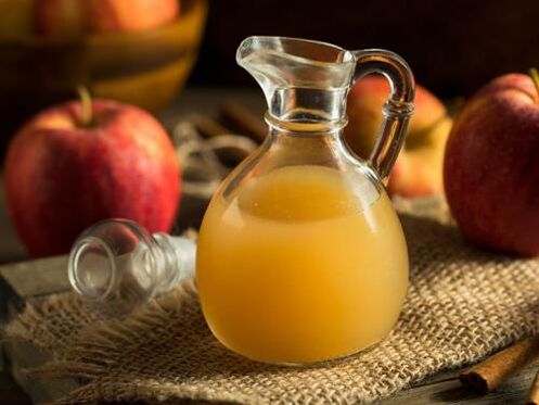 Vinagre de manzana contra venas varicosas